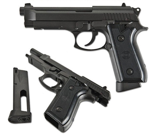 Pistola Taurus Pt92,automatica-rafaga-blow Bb4.5envio Gratis