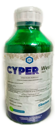 Cyper 1 Litro Insecticida Cipermetrina 