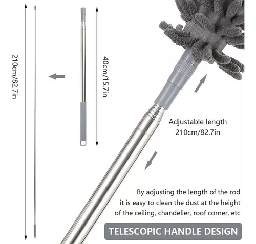 Limpiador Extensible Para Ventilador De Techo