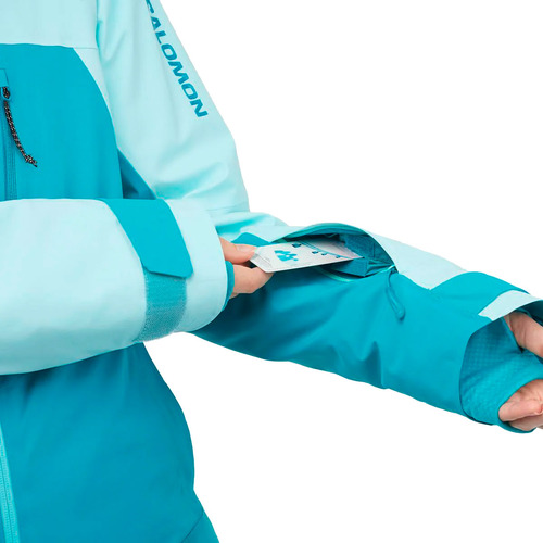 Campera Salomon Brilliant 20k Ski Snowboard Mujer