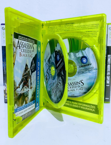 Jogo Assassin's Creed Black Flag Iv Game Original M. Física (Recondicionado)