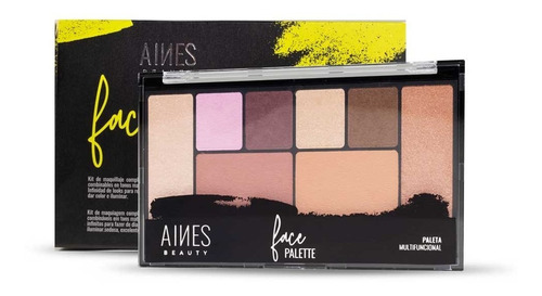 Paleta Multifuncional Aines Beauty Face Palette 8 Colores