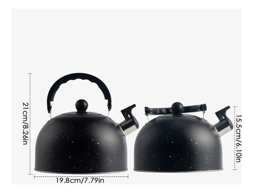 Hervidor Con Silbido Teteras De Acero Inoxidable De 2 5 L Pa
