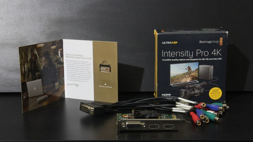 Imagen 8 de 9 de Blackmagic Intensity Pro 4k Placa Modelo 2019 Black Magic