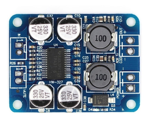 Modulo Amplificador De Audio Mono Tpa3118 60w Arduino