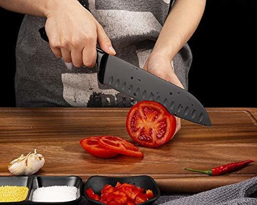 Cuchillo Wellstar De Acero Inoxidable Resistente Negro