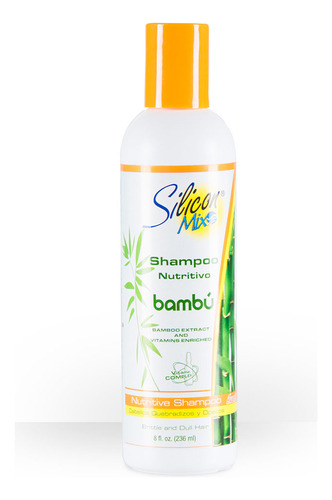 Shampoo Nutritivo Bambu Silicon Mix 236ml