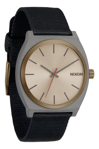 Nixon Time Teller Nylon A1396 - Oscuro - Reloj Clásico Analó
