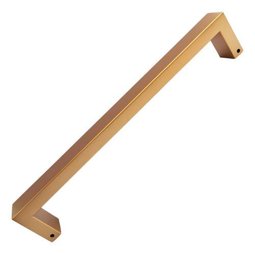 Puxador Duplo Para Porta Df905 60cm Douradofosco Italy Line