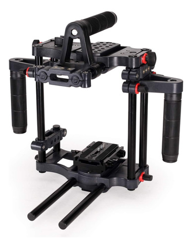 Power Dslr Video Camera Cage Mount Rig (fc-cth) Jaula