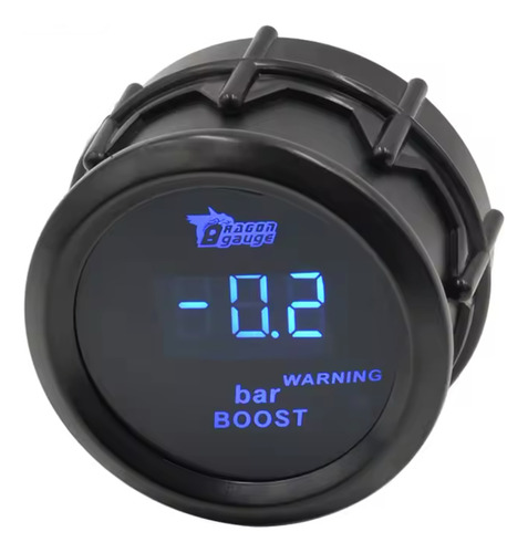 Reloj Digital + Sensor Presión Turbo Boost Dragon Gauge Auto