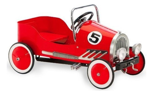 Morgan Cycle Retro Style Pedal Car Rojo