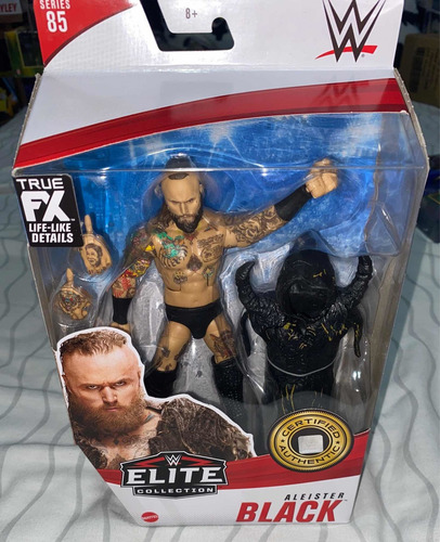 Imagen 4 de 5 de Wwe Elite Collection Series 85 Aleister Black Figura