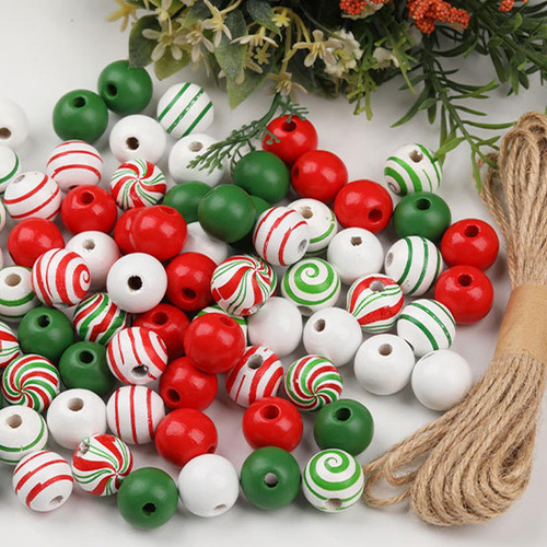 Cuentas De Chicle Navideño 240 Piezas De Cuentas Decorativas