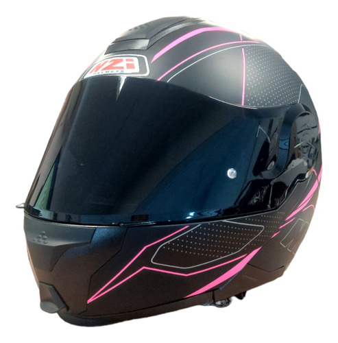 Casco Para Moto Nzi Combi 2 Sword Con Dos Visores -teo Motos