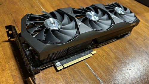 Placa Video Geforce 3080 Ti Zotac (poco Uso-en Caja)-un Pago (Usado)