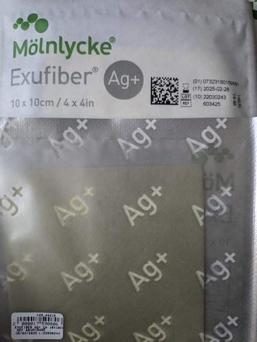 Exufiber Ag+ 10x10 Molnlycke