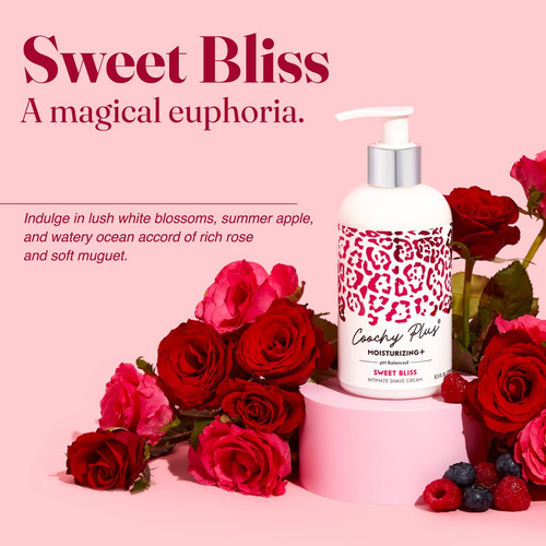 Crema De Afeitar Intim Coochy Plus Moisturizing Sweet Bliss