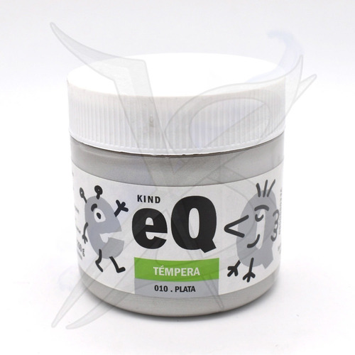 Tempera - Eq Arte 200 Cc Metalizado Plata - Xion Store