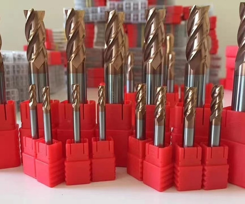 Imagen 3 de 9 de Fresa Widia Ø 6mm Excelledge 2 Cortes Largo 50mm Punta Plana