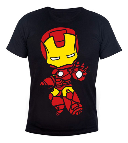 Remera Algodón Unisex Ironman