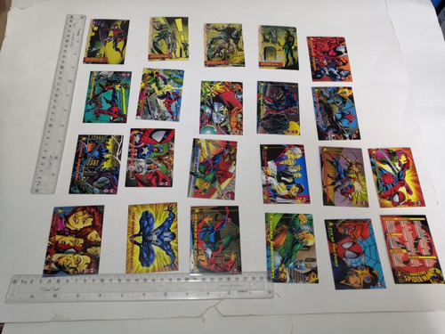Spiderman Venom Hombre Araña Tarjetas Fleer 1994 Completa (Usado)