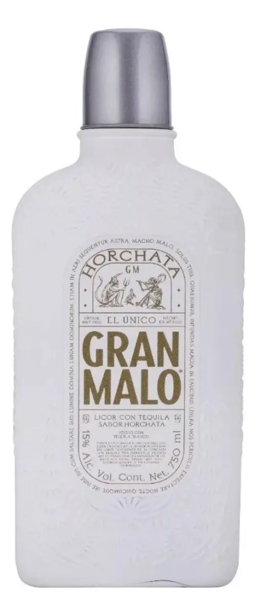 Licor Con Tequila Gran Malo Horchata 750 Ml
