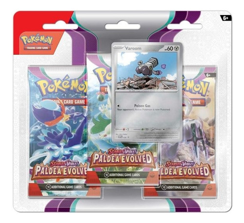 Pokemon Tcg Booster Pack Blister (varoom) Ingles