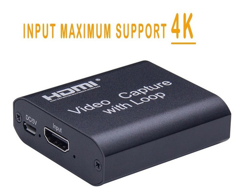 Hdmi To Usb 2.0 Video Capture Card Mini 4k 1080p