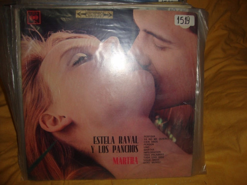 Vinilo Estela Raval Y Los Panchos Martha M3