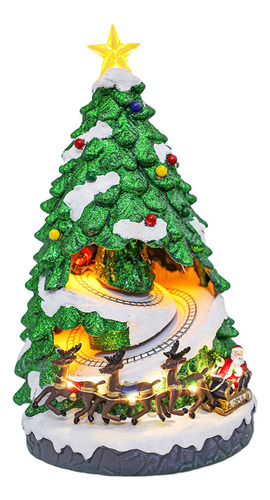 Árbol De Navidad De Resina 2023 Árbol De Navidad De Papá Noe