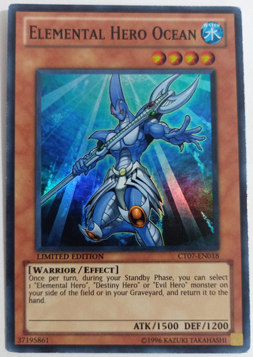 Elemental Hero Ocean - Super Rare     Ct07