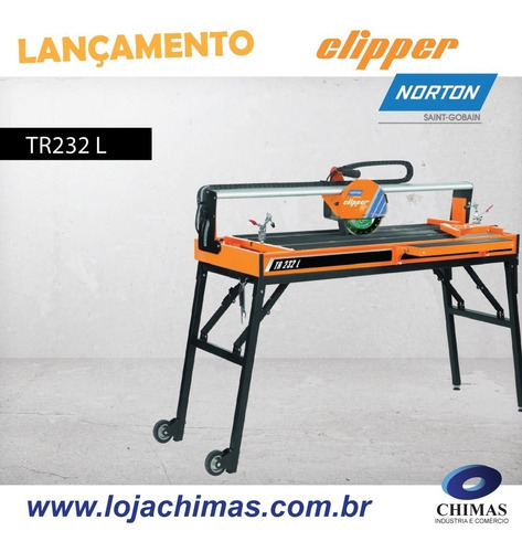 Cortadora De Ceramica Porcelanato Clipper Tr232 1100w 120cm