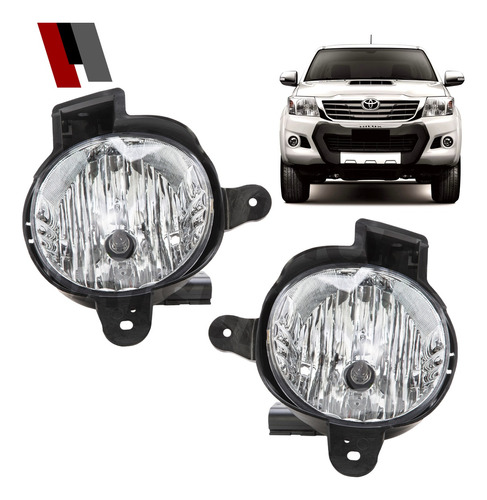 Neblineros Toyota Hilux 2012 - 2015 + Led / Envío Gratis