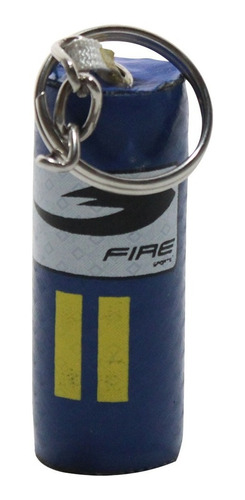 Llavero Souvenir Costal Fire Sports® Mini Costalito Azul