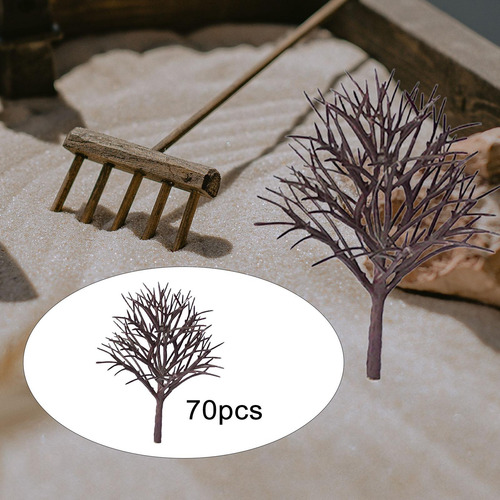 70 Piezas Mini Modelo Árboles Árboles En Miniatura Modelo