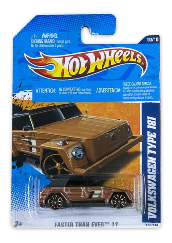 Hot Wheels Faster Than Ever Volkswagen Type 181 2011 V5211