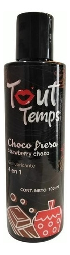 Lubricante Vaginal Cálido Choco Fresa Lub Tout Temps 100ml