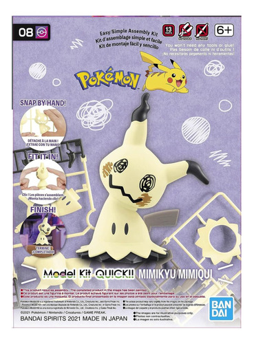 Mimikyu - Quick Model Kit - Pokémon - Bandai