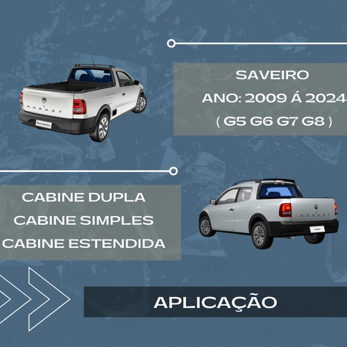 Vidro Vigia Saveiro G5 G5 G6 Inteiriço