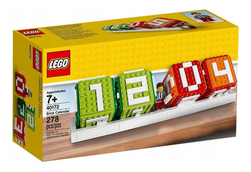 Lego Calendario De Ladrillos Iconic Brick Calendar 40172