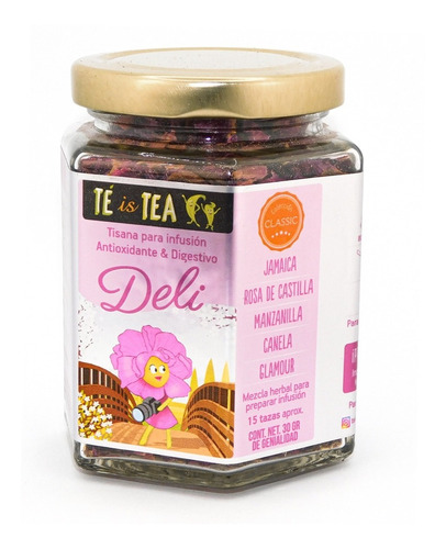 Tisana Pétalos De Rosa: Deli Para 15 Tazas, Té Is Tea