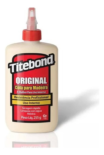 Cola Titebond Original Wood Glue 237ml Ao Mestre Luthier