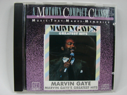 Cd Marvin Gaye Marvin Gaye's Greatest Hits Canadá Ed.