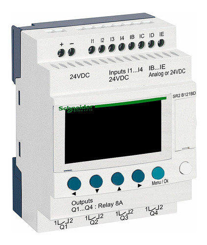 Modulo Logico Zelio 12 E/s 24vcc C/display