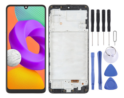 Sroje Sjp Tela Lcd Com Moldura Para Samsung Galaxy M22