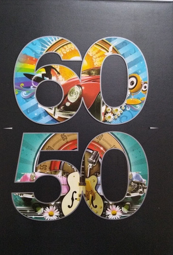 Música Décadas Del : 50 - 60 - 70 - 80 Álbum Con 8 Cd Nuevo