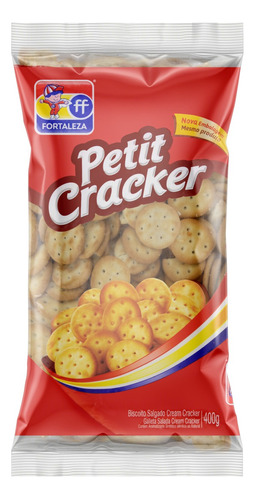 Biscoito Petit Cracker Fortaleza Pacote 400g