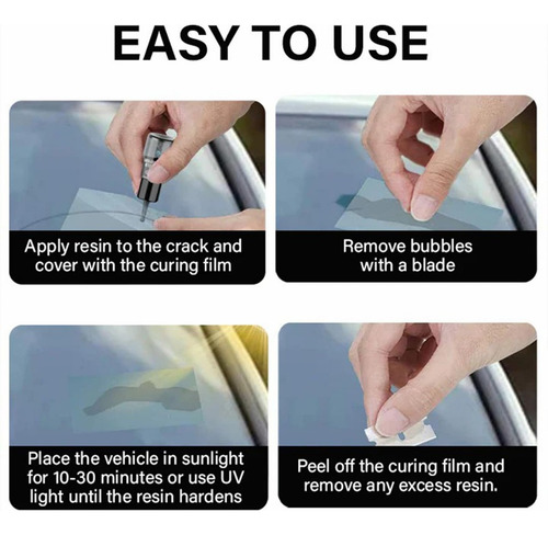 Lyseemin Glass Fix Guard: Fórmula De Reparación De Grietas E