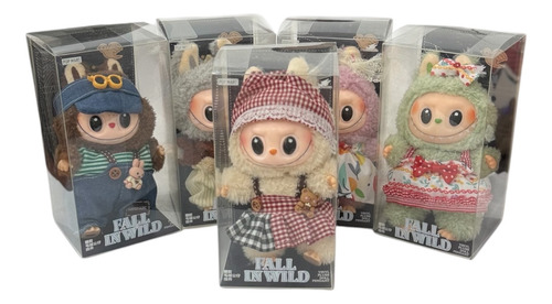 Peluche Labubu Coleccion Con Ropa, Caja - Cal. Premium Labubu